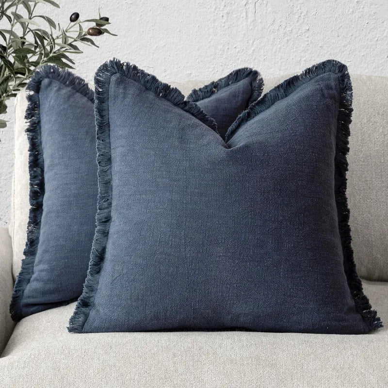 Niki | Cotton-Linen Pillow Covers for Chic Home Decor