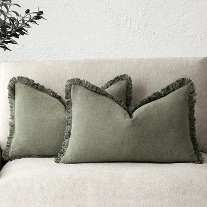 Niki | Cotton-Linen Pillow Covers for Chic Home Decor