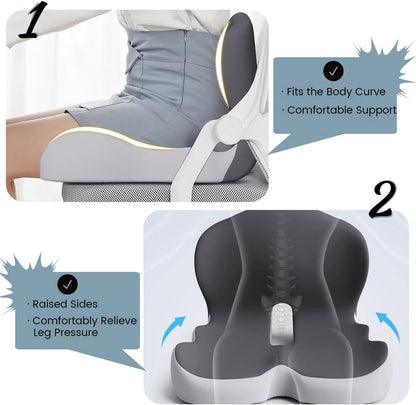 Niki | Comfort Seat Pad with Lower Back Support