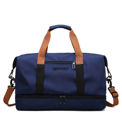 Niki | FITVOY DUFFEL – Lightweight Gym & Travel Bag with Shoe Compartment and Wet-Dry Separation
