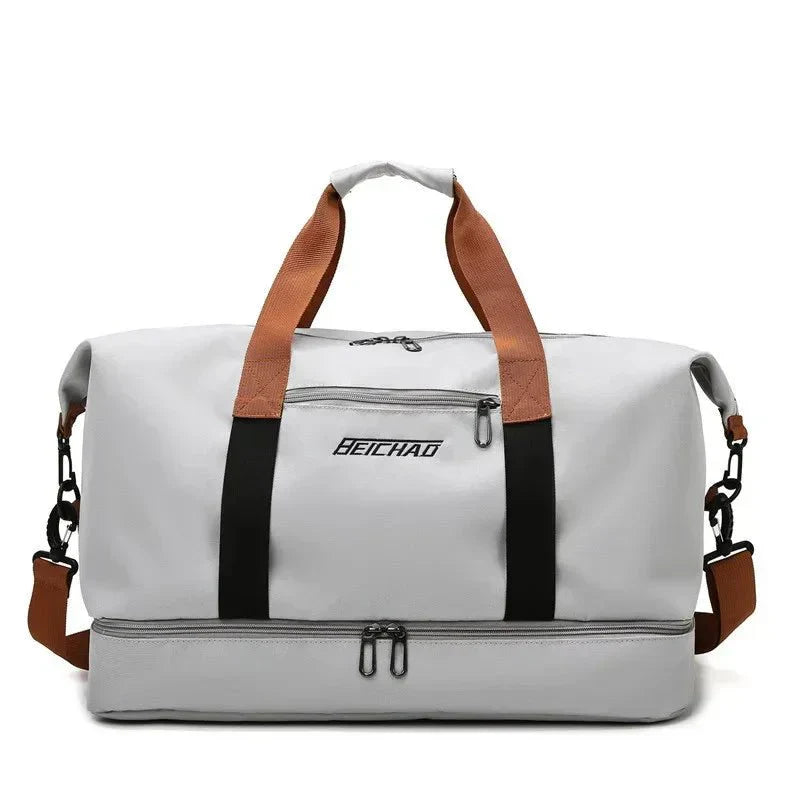 Niki | FITVOY DUFFEL – Lightweight Gym & Travel Bag with Shoe Compartment and Wet-Dry Separation