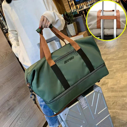 Niki | FITVOY DUFFEL – Lightweight Gym & Travel Bag with Shoe Compartment and Wet-Dry Separation
