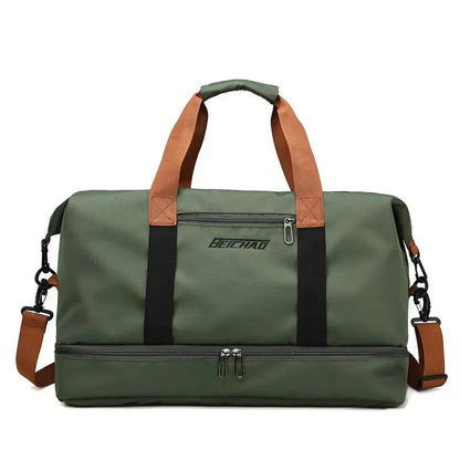 Niki | FITVOY DUFFEL – Lightweight Gym & Travel Bag with Shoe Compartment and Wet-Dry Separation