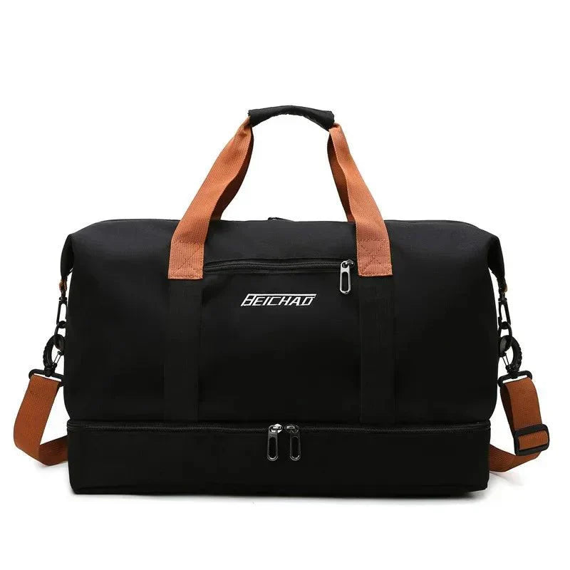 Niki | FITVOY DUFFEL – Lightweight Gym & Travel Bag with Shoe Compartment and Wet-Dry Separation