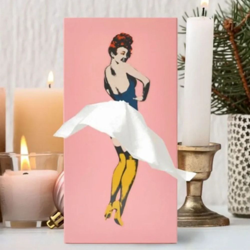 Niki | Flying Skirt Tissue Box