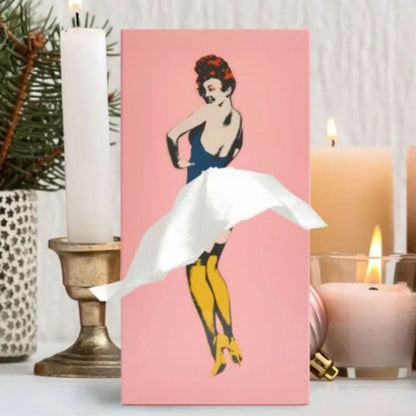 Niki | Flying Skirt Tissue Box