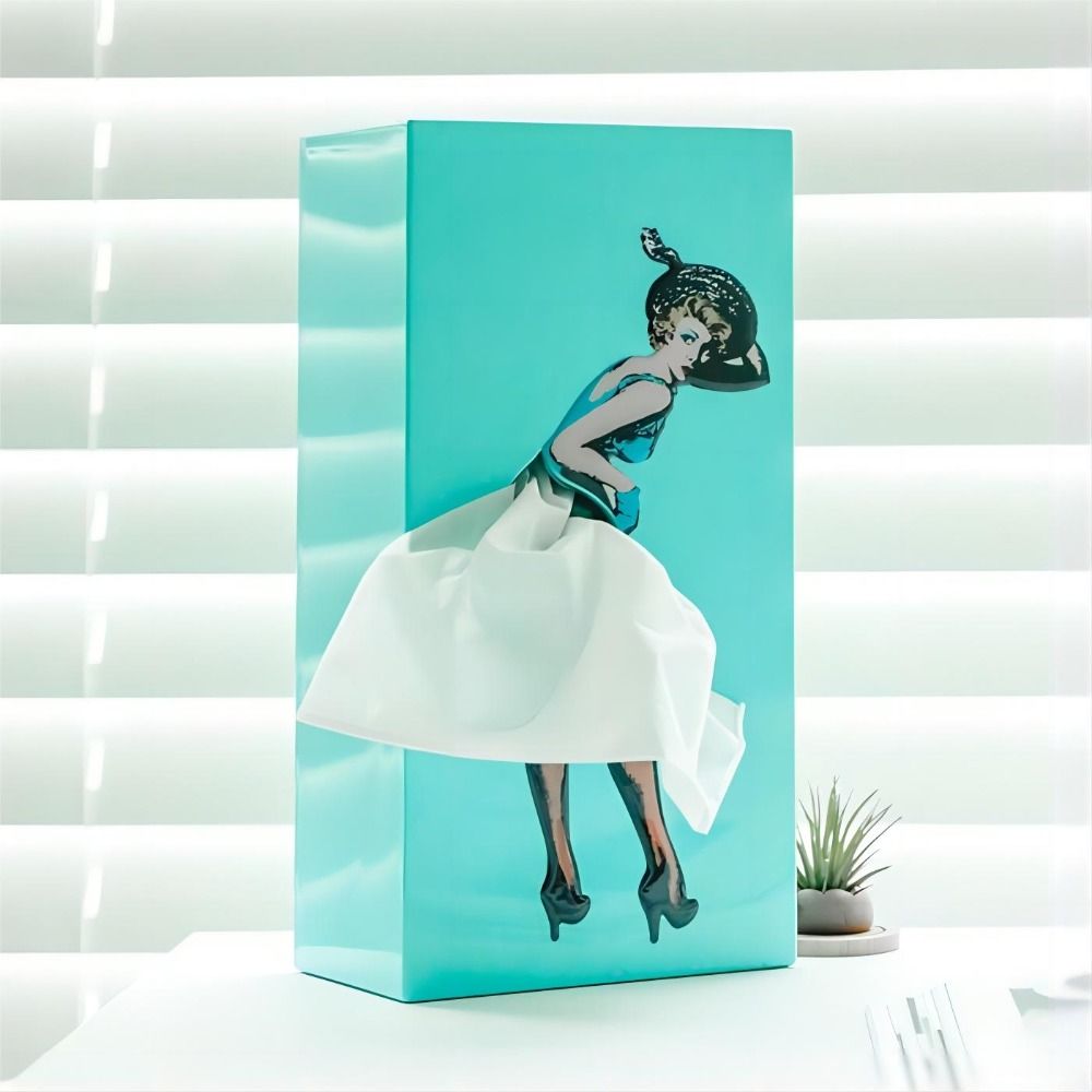 Niki | Flying Skirt Tissue Box