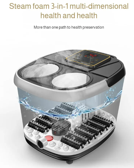 Niki | Foot Spa Massager – Heated bathing with rollers, bubbles, and infrared therapy