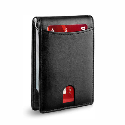 Niki | Genuine Leather Anti-theft Swipe Card Holder