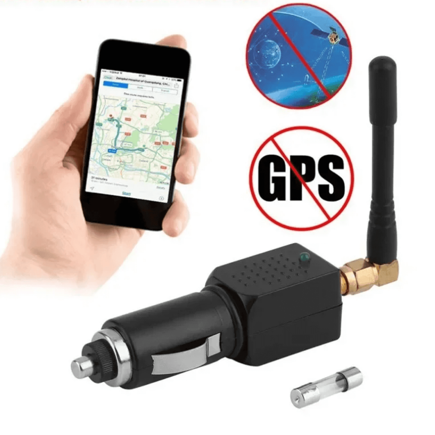 Niki | Car & Truck GPS Signal Jammer for Privacy