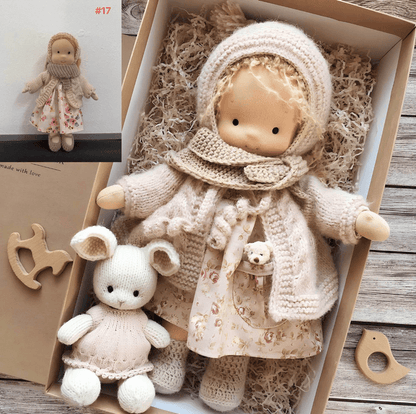 Niki | Handmade Waldorf Cuddle Doll – Poppi
