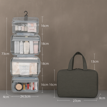 Niki | Hanging Toiletry Bag with Multiple Pockets