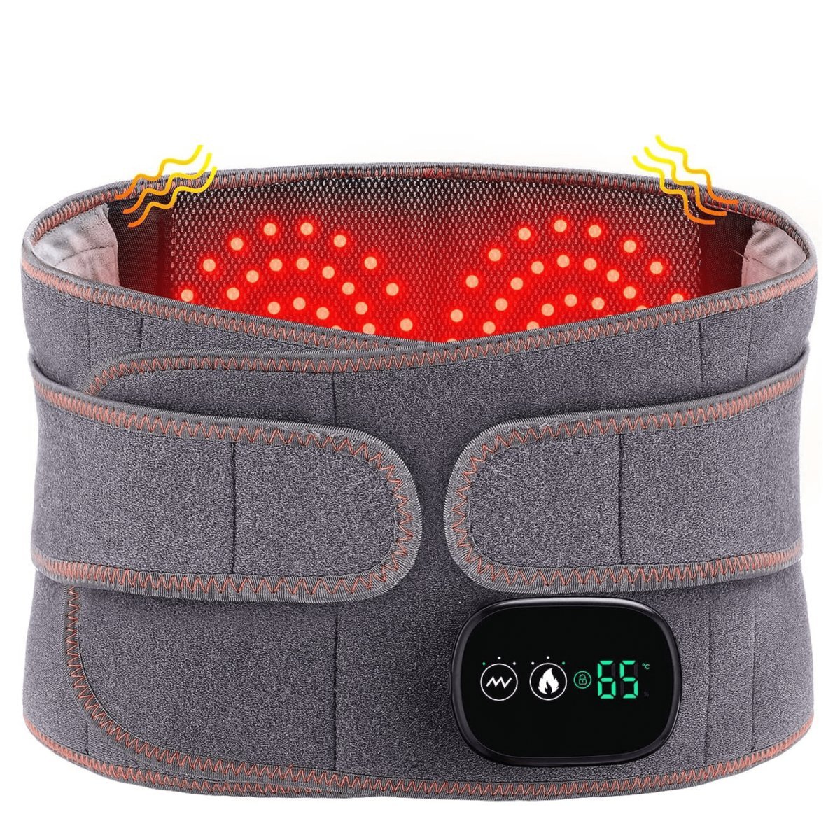 Niki | Wireless Heated Back Brace with Vibration Massage