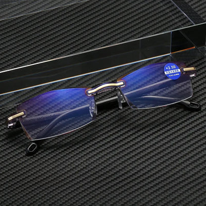 Niki | High Hardness Anti-Blue Progressive Distance and Near Range Dual-Use Reading Glasses
