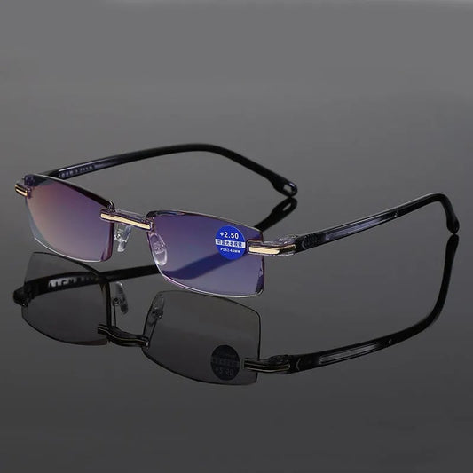 Niki | High Hardness Anti-Blue Progressive Distance and Near Range Dual-Use Reading Glasses