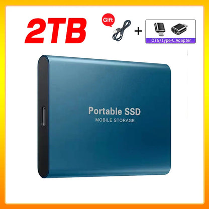 Niki | High-Speed External Solid State Drive 1TB Portable External Hard Drive ssd 2TB External hard drive ssd hard drive For Laptop Mac