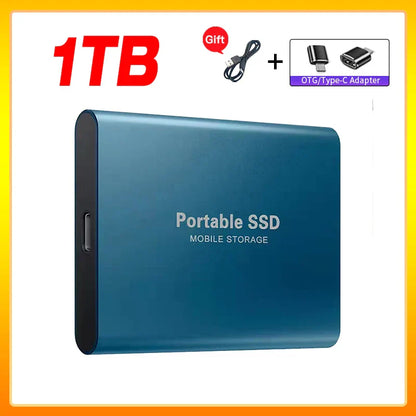 Niki | High-Speed External Solid State Drive 1TB Portable External Hard Drive ssd 2TB External hard drive ssd hard drive For Laptop Mac