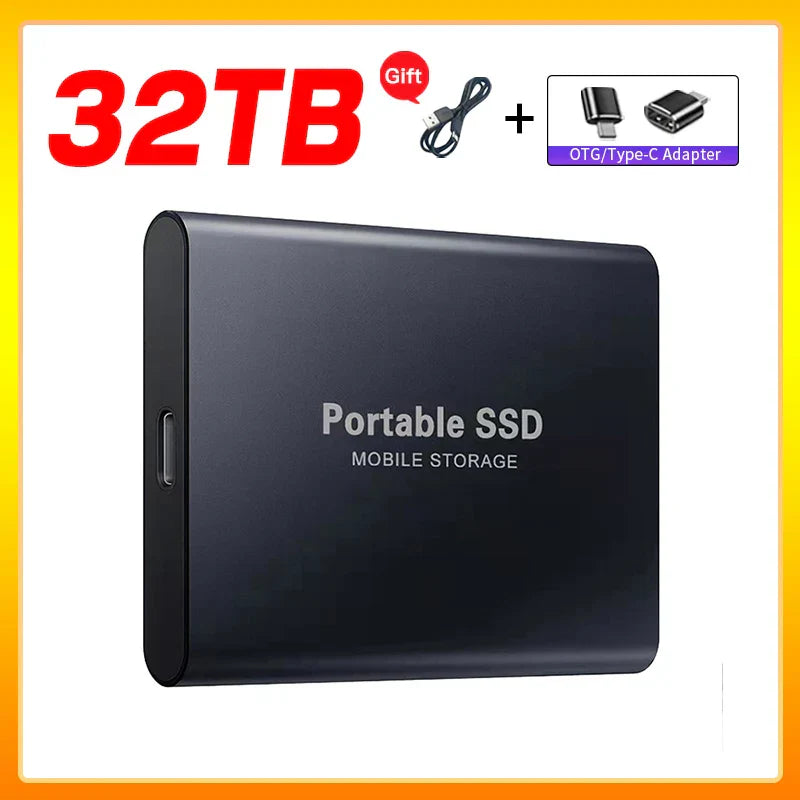 Niki | High-Speed External Solid State Drive 1TB Portable External Hard Drive ssd 2TB External hard drive ssd hard drive For Laptop Mac