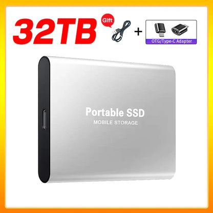 Niki | High-Speed External Solid State Drive 1TB Portable External Hard Drive ssd 2TB External hard drive ssd hard drive For Laptop Mac