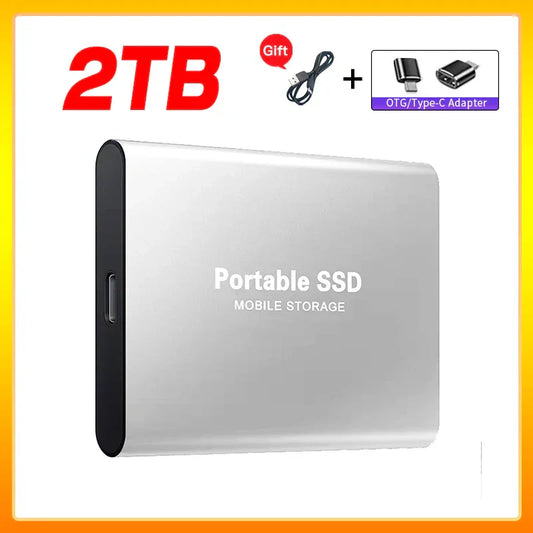 Niki | High-Speed External Solid State Drive 1TB Portable External Hard Drive ssd 2TB External hard drive ssd hard drive For Laptop Mac