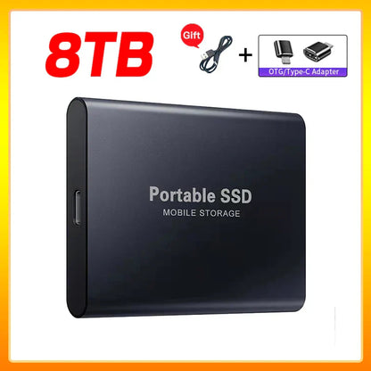 Niki | High-Speed External Solid State Drive 1TB Portable External Hard Drive ssd 2TB External hard drive ssd hard drive For Laptop Mac
