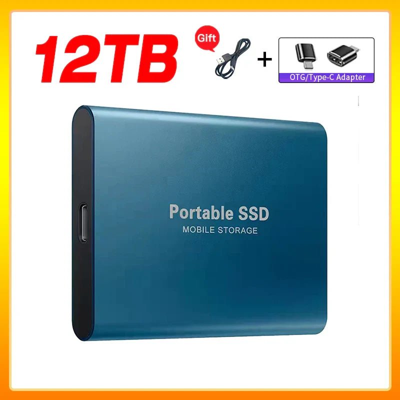Niki | High-Speed External Solid State Drive 1TB Portable External Hard Drive ssd 2TB External hard drive ssd hard drive For Laptop Mac