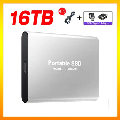 Niki | High-Speed External Solid State Drive 1TB Portable External Hard Drive ssd 2TB External hard drive ssd hard drive For Laptop Mac