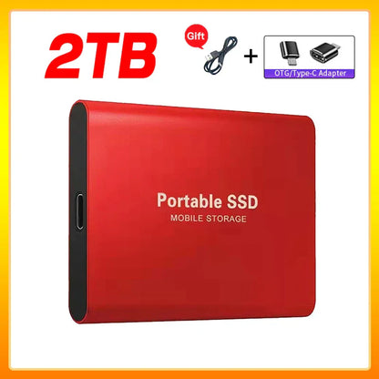 Niki | High-Speed External Solid State Drive 1TB Portable External Hard Drive ssd 2TB External hard drive ssd hard drive For Laptop Mac
