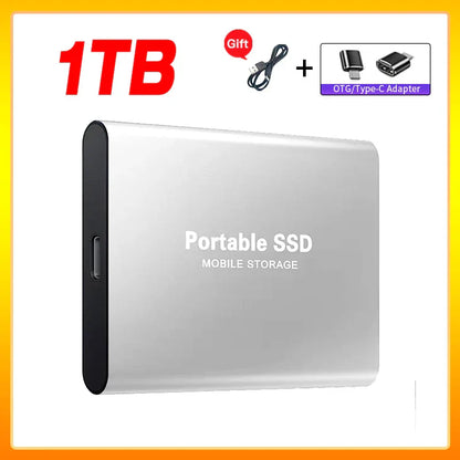 Niki | High-Speed External Solid State Drive 1TB Portable External Hard Drive ssd 2TB External hard drive ssd hard drive For Laptop Mac