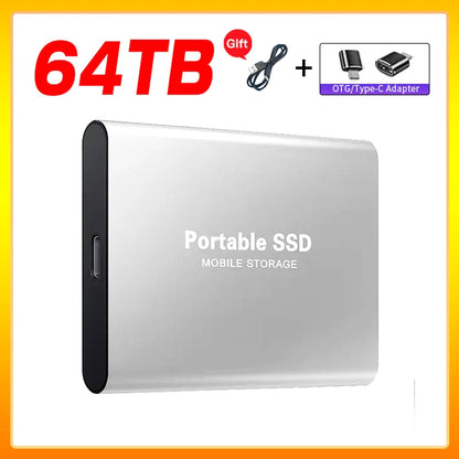 Niki | High-Speed External Solid State Drive 1TB Portable External Hard Drive ssd 2TB External hard drive ssd hard drive For Laptop Mac