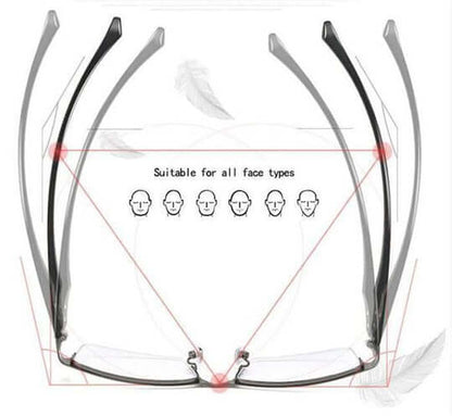 Niki | Intelligent Progressive Glasses | ARNO Lens Technology | Photochromic Adjustment | Blue Light Filter & UV400 | Anti-Reflective Coating | Multifocal