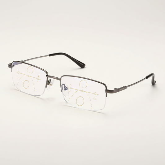 Niki | Intelligent Progressive Glasses | ARNO Lens Technology | Photochromic Adjustment | Blue Light Filter & UV400 | Anti-Reflective Coating | Multifocal