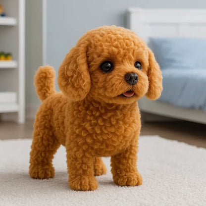Niki | Interactive Plush Puppy - Realistic Stuffed Animal for Children and Adults with Movements and Sounds