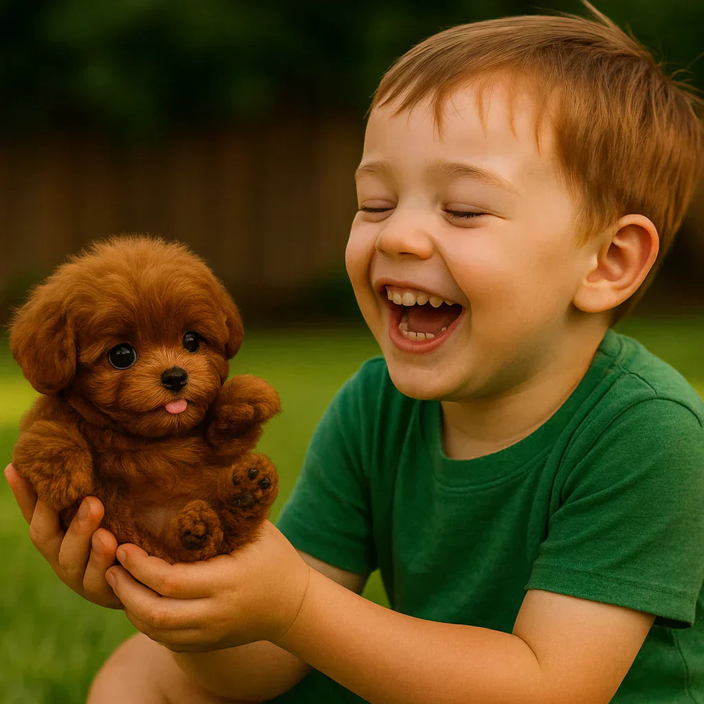 Niki | Lifelike Animated Pup Toy - Stuffed Animal Dog for All Ages