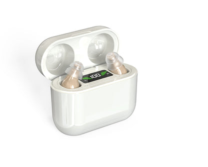 Niki | Invisible In-Ear Hearing Aid with Charging Case