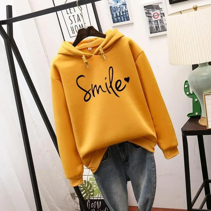 Niki | Cozy Smile Graphic Hoodie