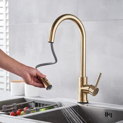 Niki | Automatic Pull-Down Sprayer Kitchen Faucet with Sensor
