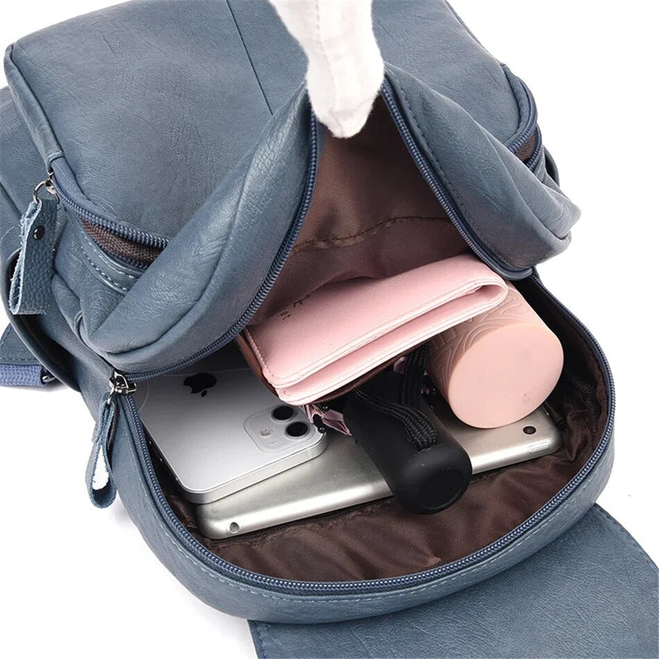 Niki | Leather Backpack for Women