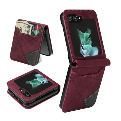 Niki | Leather Wallet Case for Samsung Galaxy Z Flip Series