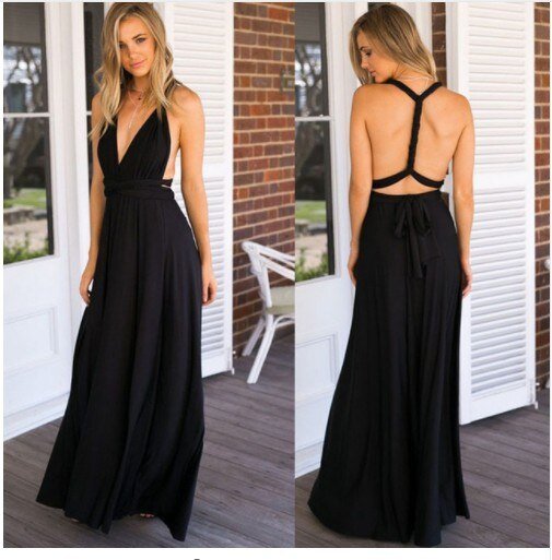 Niki | Versatile Convertible Maxi Dress