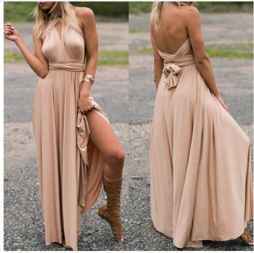 Niki | Versatile Convertible Maxi Dress