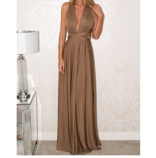 Niki | Versatile Convertible Maxi Dress
