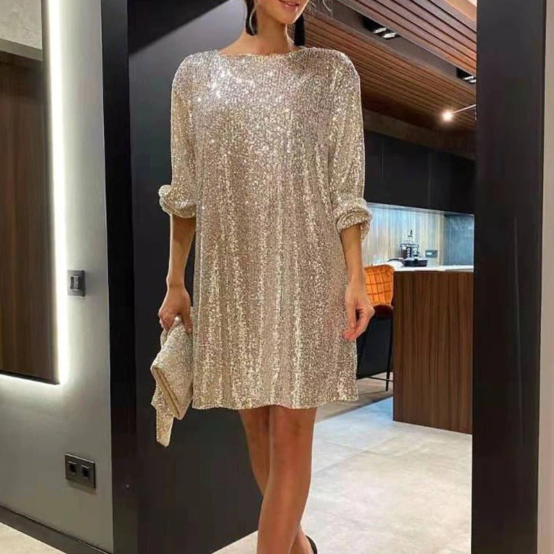 Niki | Women's Sparkling Sequin Mini Party Dress
