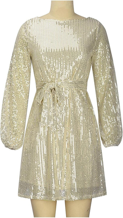 Niki | Women's Sparkling Sequin Mini Party Dress
