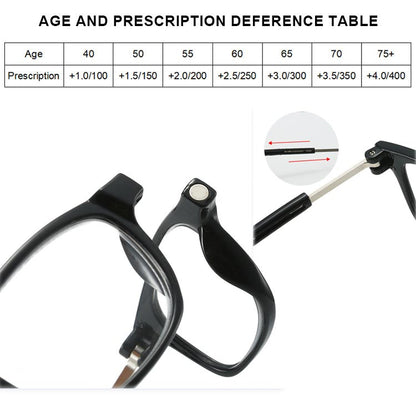 Niki | Magnetic Neck-Hanging Anti-Loss Anti-Blue Light Reading Glasses
