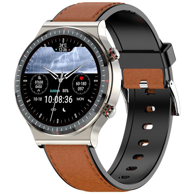 Niki | Medical EKG Smartwatch | CFDA Certified | 512Hz High-Precision Biosensor | SpO2 & Heart Rate Monitoring | AI-Based Breathing Analysis | IP67 Waterproof