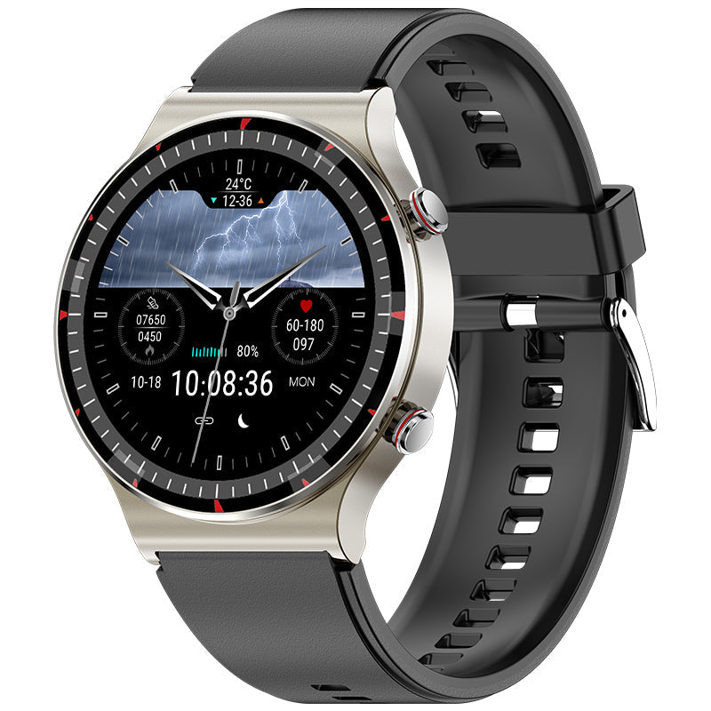 Niki | Medical EKG Smartwatch | CFDA Certified | 512Hz High-Precision Biosensor | SpO2 & Heart Rate Monitoring | AI-Based Breathing Analysis | IP67 Waterproof