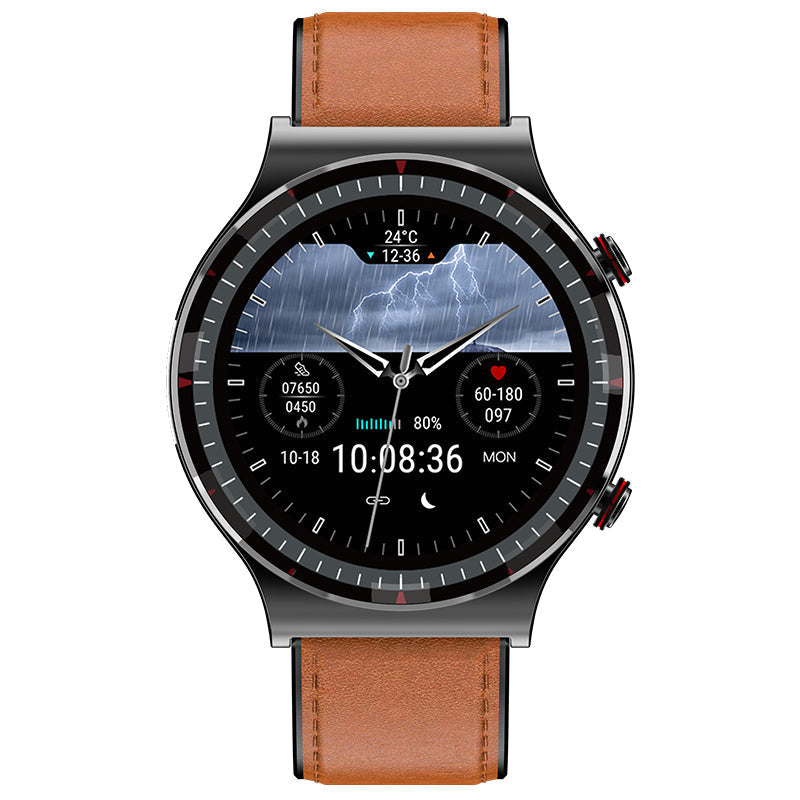 Niki | Medical EKG Smartwatch | CFDA Certified | 512Hz High-Precision Biosensor | SpO2 & Heart Rate Monitoring | AI-Based Breathing Analysis | IP67 Waterproof