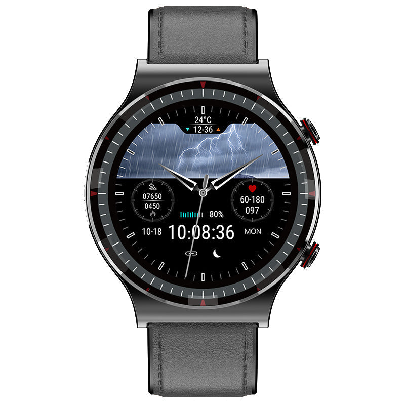 Niki | Medical EKG Smartwatch | CFDA Certified | 512Hz High-Precision Biosensor | SpO2 & Heart Rate Monitoring | AI-Based Breathing Analysis | IP67 Waterproof