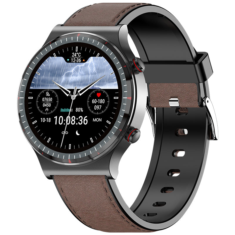 Niki | Medical EKG Smartwatch | CFDA Certified | 512Hz High-Precision Biosensor | SpO2 & Heart Rate Monitoring | AI-Based Breathing Analysis | IP67 Waterproof